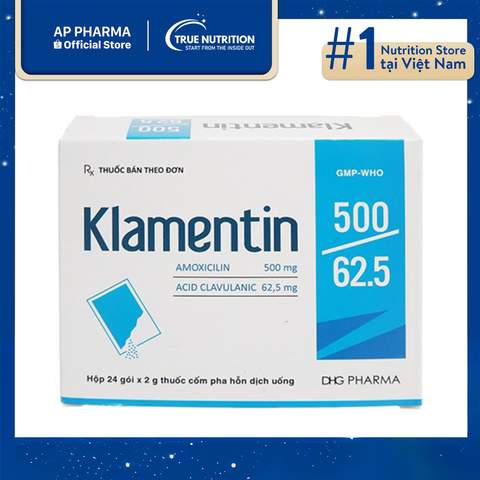  Thuốc Klamentin 500/62.5 Giá Bao Nhiêu? Thông Tin Thuốc, Lưu Ý Cách Sử Dụng 