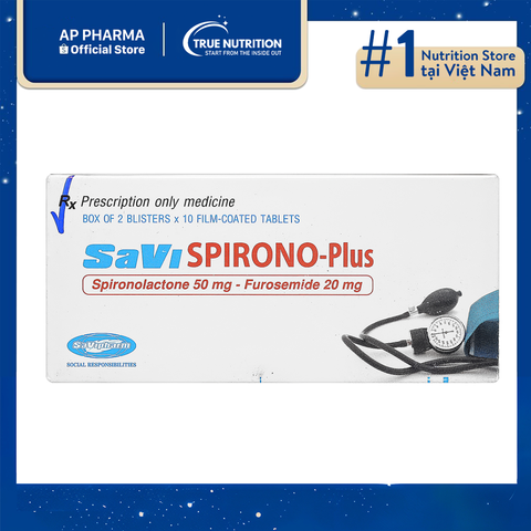  Thuốc Savispirono Plus Là Thuốc Gì? Công Dụng, Thông Tin Thuốc Và Cách Dùng 