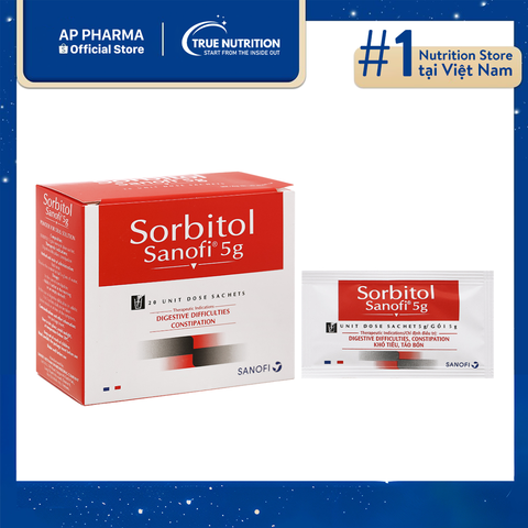  Thuốc Sorbitol Sanofi 5g Là Thuốc Gì? Có Tác Dụng Gì? Chỉ Định Và Cách Dùng 