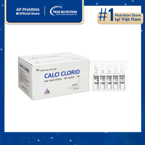  Thuốc Calci Clorid 500mg/5ml Là Thuốc Gì? thông tin thuốc và cách dùng 