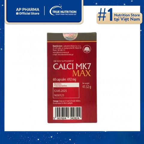  Calci MK7 Max Là Thuốc Gì? Có Tốt Không? Giá Bao Nhiêu? 
