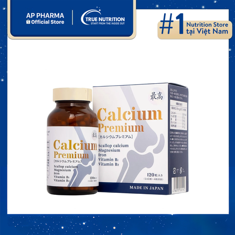 Calcium Premium - Bổ Sung Canxi Tự Nhiên Để Ngăn Ngừa Loãng Xương 