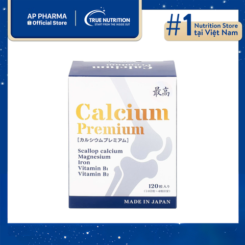  Calcium Premium - Bổ Sung Canxi Tự Nhiên Để Ngăn Ngừa Loãng Xương 