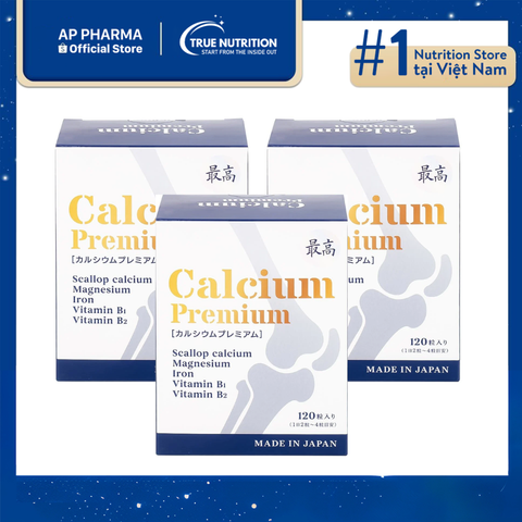  Calcium Premium - Bổ Sung Canxi Tự Nhiên Để Ngăn Ngừa Loãng Xương 