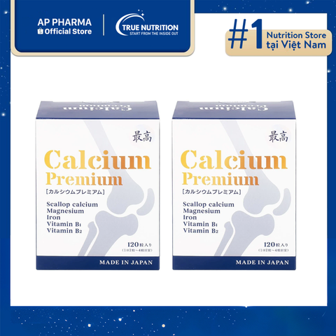  Calcium Premium - Bổ Sung Canxi Tự Nhiên Để Ngăn Ngừa Loãng Xương 