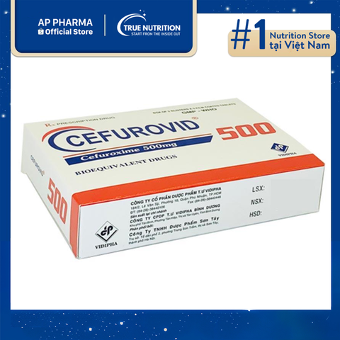  Thuốc Cefurovid 500 Giá Bao Nhiêu? Là Thuốc Gì? Có Tác Dụng Gì? 