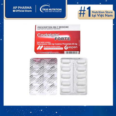  Thuốc Codalgin Forte: Tác Dụng, Liều Lượng, Những Điều Cần Thận Trọng 