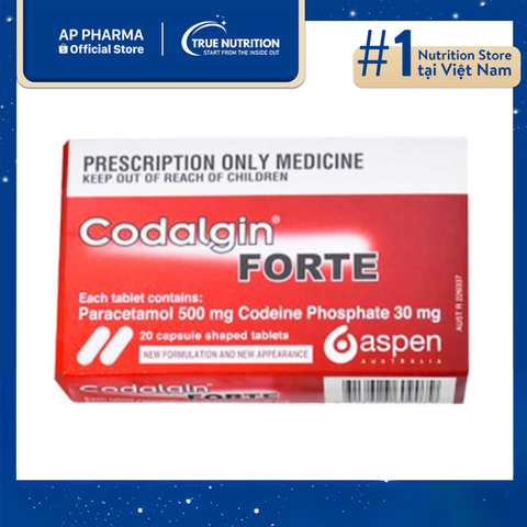  Thuốc Codalgin Forte: Tác Dụng, Liều Lượng, Những Điều Cần Thận Trọng 