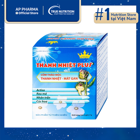  Cốm thảo mộc Thanh Nhiệt Plus Kingphar: Chinh Phục Nóng Trong, Giải Độc Gan Và Tăng Cường Sức Khỏe 