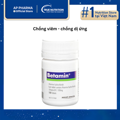  Công Dụng Thuốc Betamin Là Gì? Chỉ Định, Cách Dùng Và Lưu Ý Sử Dụng 