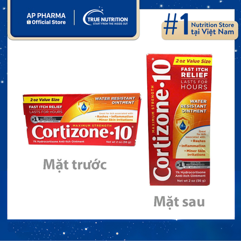  Cortizone 10 Ointment 56g Chỉ Định, Công Dụng và cách dùng 