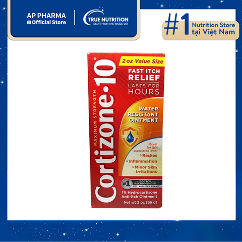  Cortizone 10 Ointment 56g Chỉ Định, Công Dụng và cách dùng 