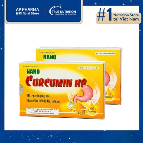  Nano Curcumin HP: Hỗ trợ cải thiện các vấn đề viêm loét dạ dày 
