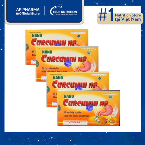  Nano Curcumin HP: Hỗ trợ cải thiện các vấn đề viêm loét dạ dày 