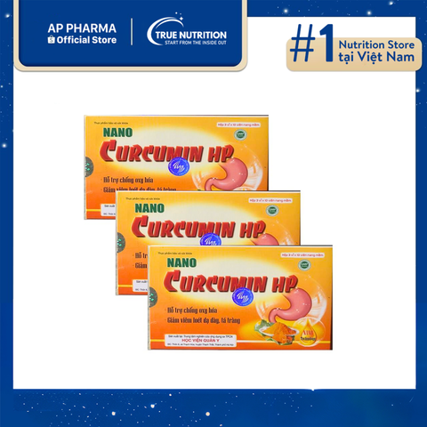  Nano Curcumin HP: Hỗ trợ cải thiện các vấn đề viêm loét dạ dày 