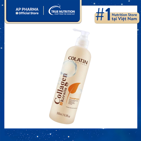  Dầu Gội Collagen Keratin COLATIN: Phục Hồi Tóc Hư Tổn Nhanh Chóng 