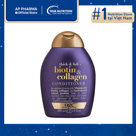  Dầu xả OGX Thick & Full + Biotin & Collagen có tốt hay không? 