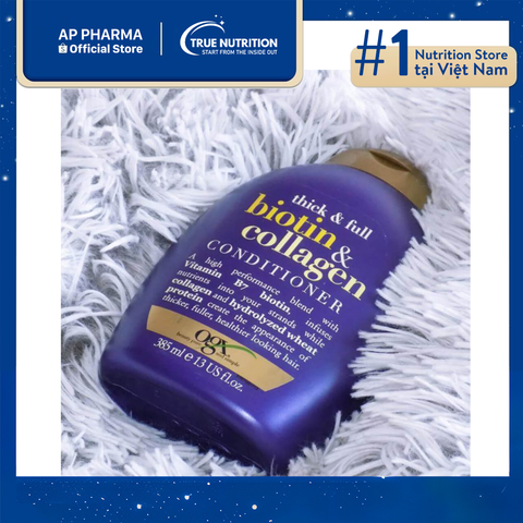  Dầu xả OGX Thick & Full + Biotin & Collagen có tốt hay không? 
