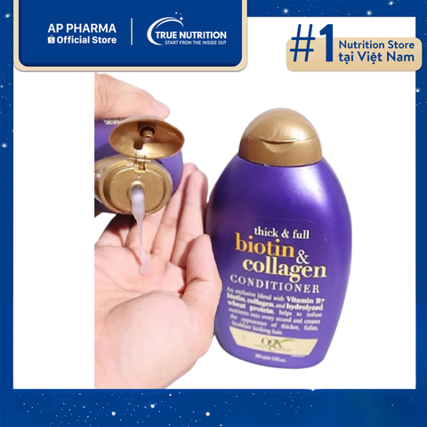 Dầu xả OGX Thick & Full + Biotin & Collagen có tốt hay không? 