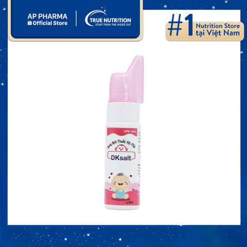  Dung dịch xịt mũi DKSalt Baby – An toàn cho trẻ nhỏ 