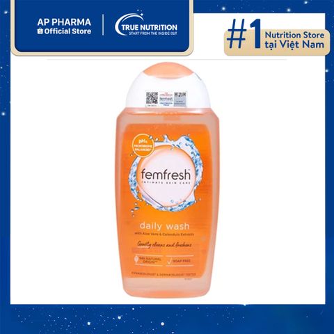  Dung Dịch Vệ Sinh Femfresh Daily Wash: Giải Pháp Ngăn Mùi, Kháng Khuẩn Từ Thiên Nhiên 