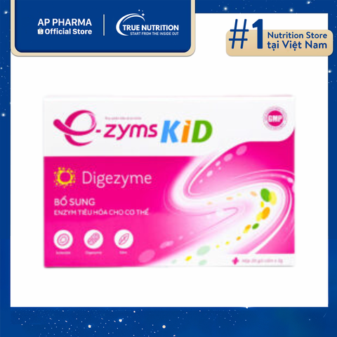  E-Zyms Kid: Tăng Cường Hấp Thu Dưỡng Chất, Hỗ Trợ Tiêu Hóa Cho Bé 