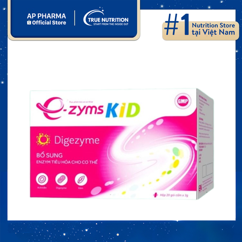 E-Zyms Kid: Tăng Cường Hấp Thu Dưỡng Chất, Hỗ Trợ Tiêu Hóa Cho Bé 