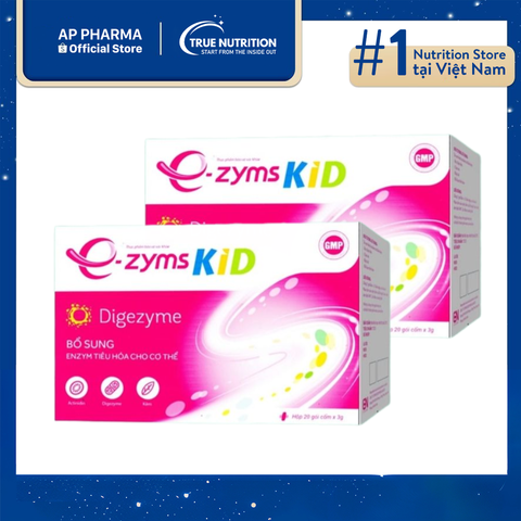  E-Zyms Kid: Tăng Cường Hấp Thu Dưỡng Chất, Hỗ Trợ Tiêu Hóa Cho Bé 