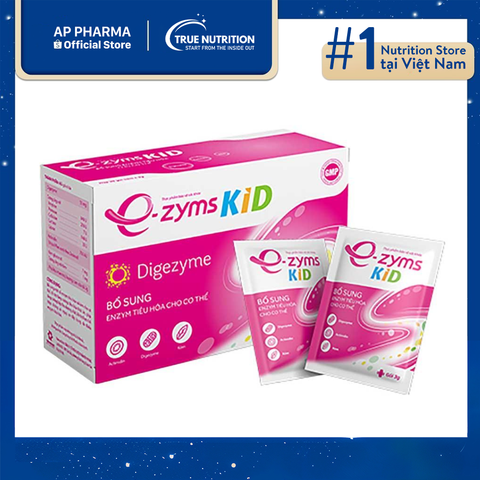  E-Zyms Kid: Tăng Cường Hấp Thu Dưỡng Chất, Hỗ Trợ Tiêu Hóa Cho Bé 