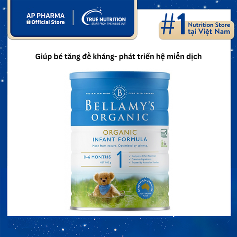  Sữa Bellamy’s Organic Số 1: Tăng Cường Sức Khỏe Và Sự Phát Triển Cho Trẻ Nhỏ 