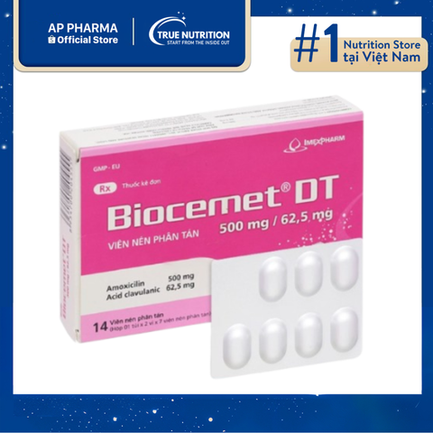  Biocemet DT 500mg/62.5mg giá: Thông tin chi tiết và cách sử dụng 