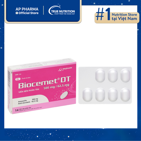  Biocemet DT 500mg/62.5mg giá: Thông tin chi tiết và cách sử dụng 