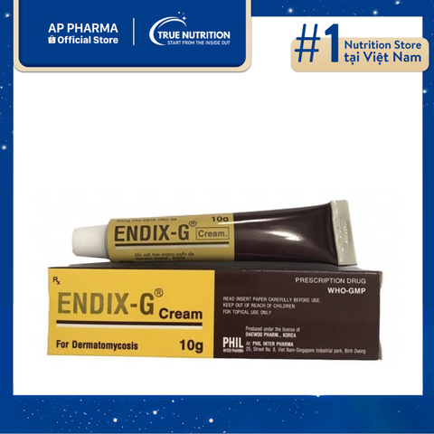  Endix-G Cream 10g Có Tác Dụng Gì? Thông Tin Hiệu Quả Hướng Dẫn Thuốc 