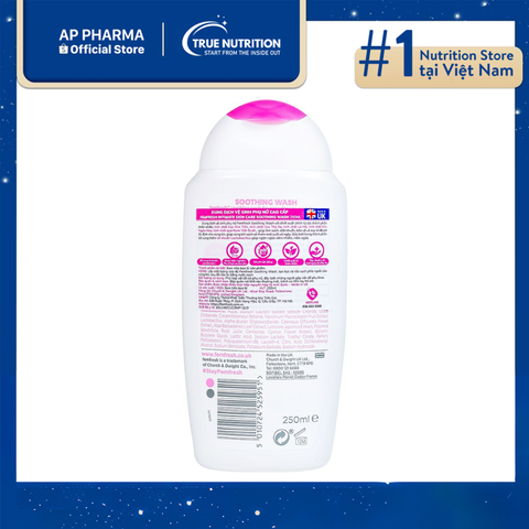  Dung dịch vệ sinh phụ nữ Femfresh Hồng Soothing Wash 250ml: Làm sạch, bảo vệ và chăm sóc vùng kín 