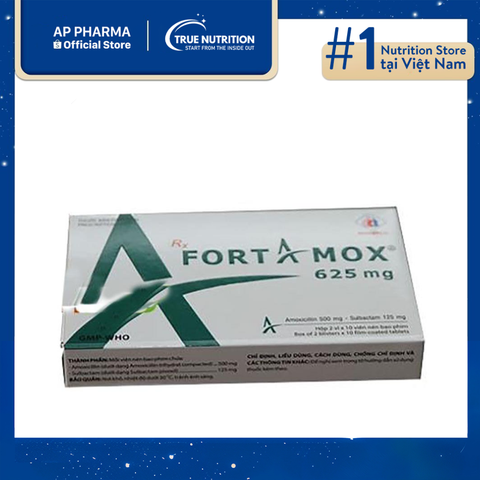 Fortamox 625mg Có Tác Dụng Gì? Thông Tin Thuốc Và Cách Dùng 
