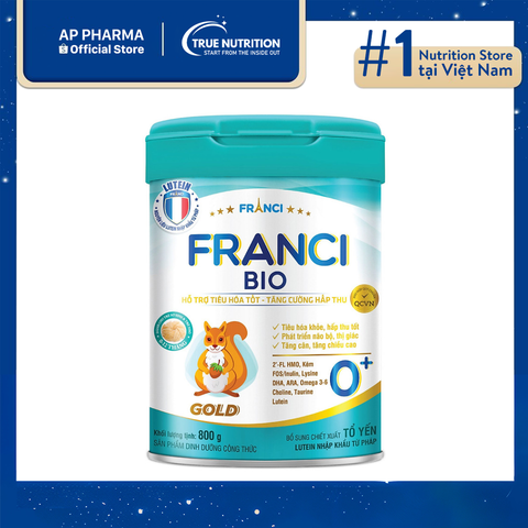  Sữa FRANCI BIO GOLD 0+ Có Tốt Không? Tăng Cường Sức Khỏe Cho Bé 0-12 Tháng 