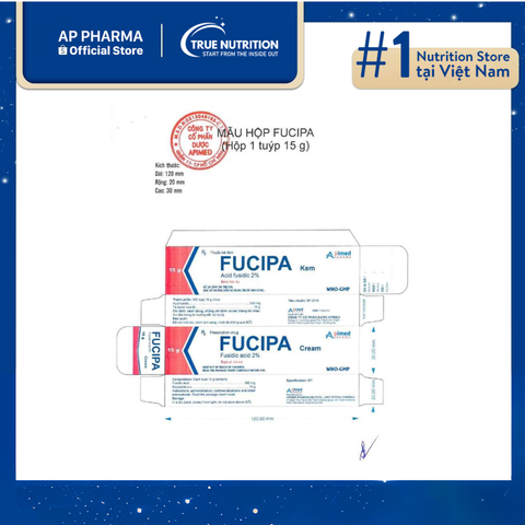  Fucipa Cream 15g Có Tác Dụng Gì? Thông Tin Thuốc Và Cách Dùng 