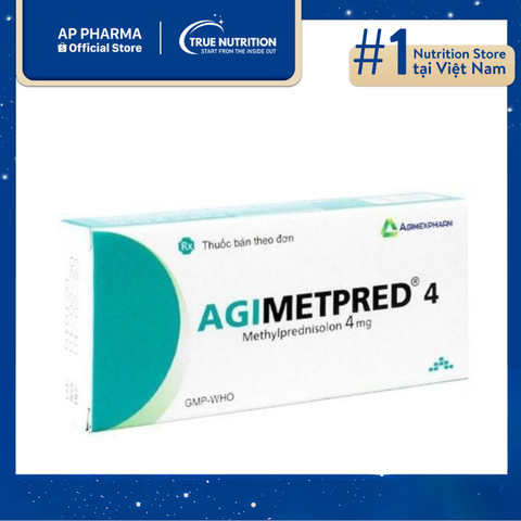  Agimetpred 4 Có Tác Dụng Phụ Không? Thông Tin Thuốc, Lưu Ý Cách Sử Dụng 