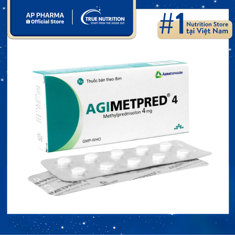  Agimetpred 4 Có Tác Dụng Phụ Không? Thông Tin Thuốc, Lưu Ý Cách Sử Dụng 