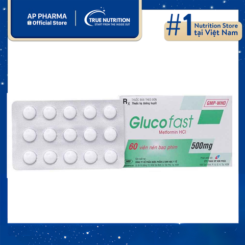  Thuốc Glucofast 850mg: Công dụng, Liều dùng, Lưu ý và Thông tin quan trọng 
