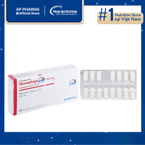  Glucophage XR 750mg Giá Bao Nhiêu? Công Dụng và Thành Phần 