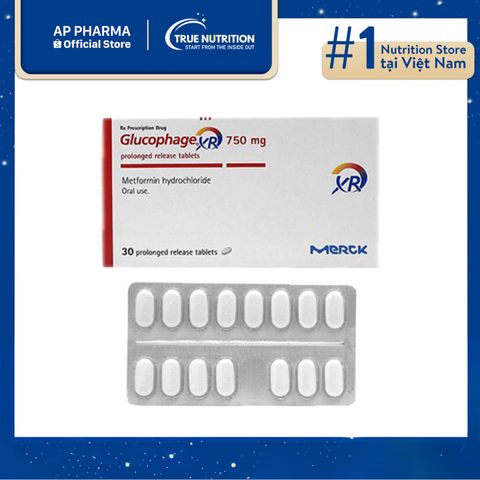  Glucophage XR 750mg Giá Bao Nhiêu? Công Dụng và Thành Phần 