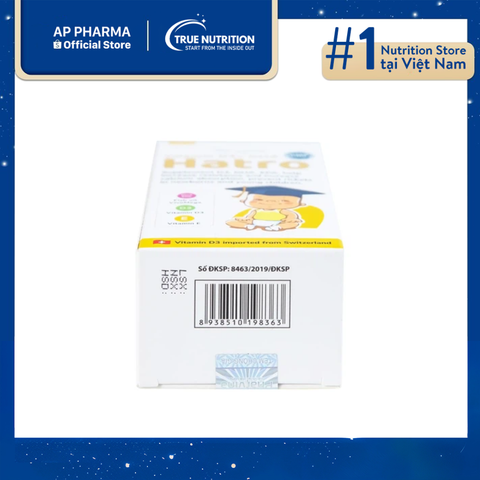  Hatro Vitamin D3+ DHA: Chìa Khóa Vàng Cho Sự Phát Triển Của Trẻ 