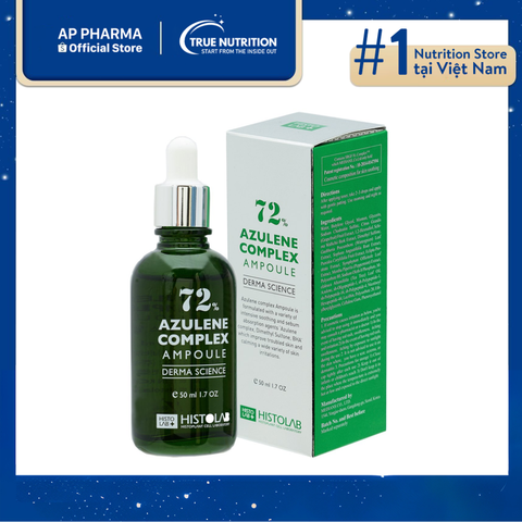  Histolab 72% Azulene Complex Ampoule – Tinh Chất Trị Mụn, Kháng Viêm 