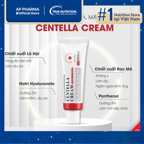  Histolab Hydrogel Regenerating Centella Cream: Kem Dưỡng Da 3 Trong 1 