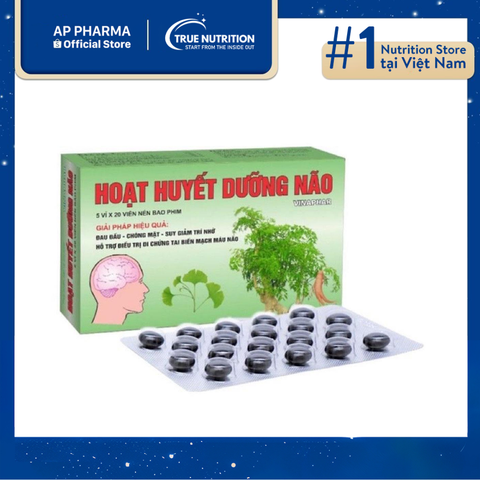  Hoạt Huyết Dưỡng Não Vinaphar: Giải Pháp Hỗ Trợ Tuần Hoàn Não 