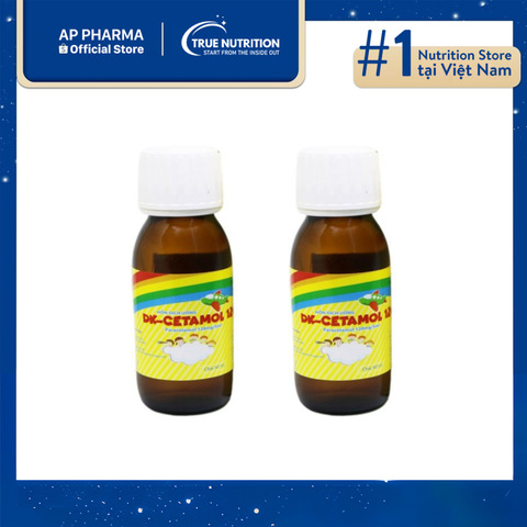  Hỗn dịch thuốc uống DK-Cetamol: Giảm đau - Hạ sốt hiệu quả 