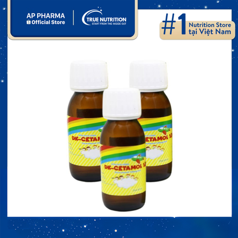  Hỗn dịch thuốc uống DK-Cetamol: Giảm đau - Hạ sốt hiệu quả 