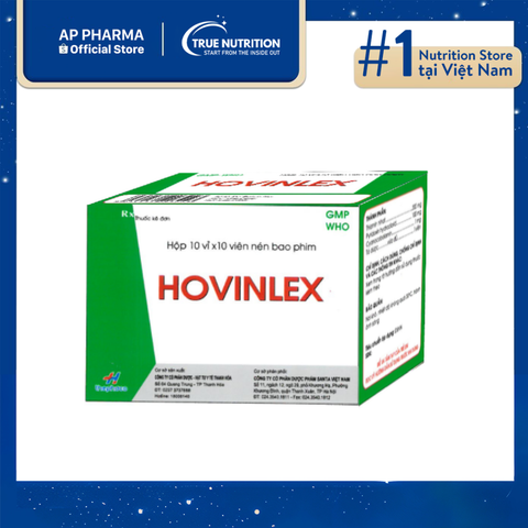  Thuốc Hovinlex Chỉ Định, Công Dụng Thông Tin Thuốc Và Cách Dùng 