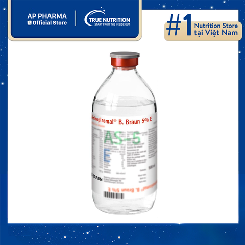  Thuốc Aminoplasmal B.Braun 5% E Giá Bao Nhiêu: Thành Phần, Chỉ Định Và Cách Dùng Thuốc 